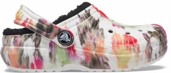 Kids Classic Lined Tie-Dye Graphic Clog