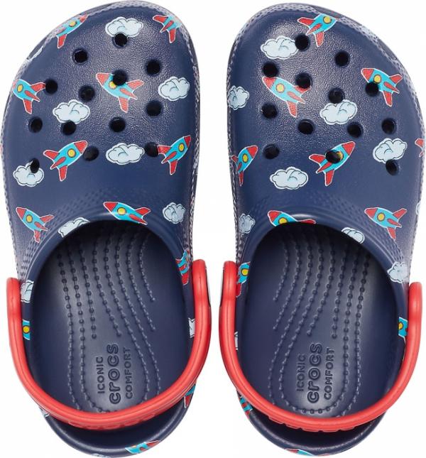 Kids Classic Toddler Printed Clog