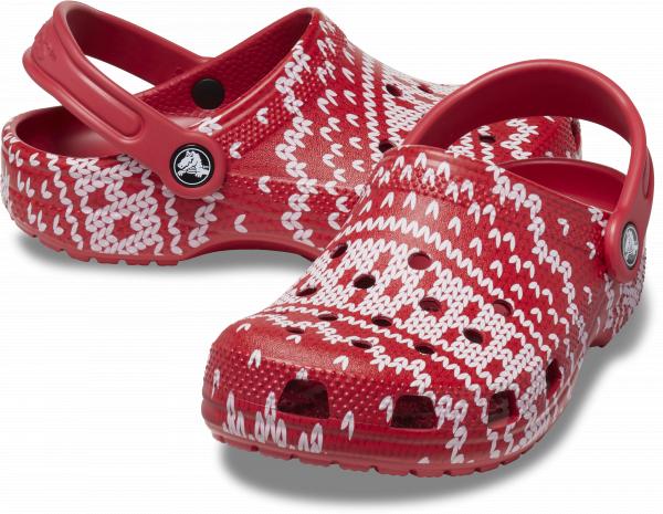 Toddlers’ Classic Holiday Sweater Clog