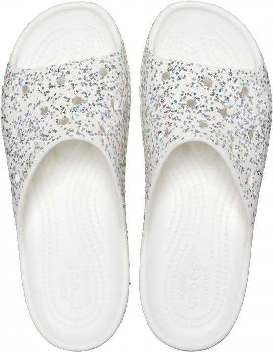 Classic Platform Starry Glitter Slide