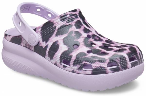 Kids Classic Crocs Animal Print Cutie Clog