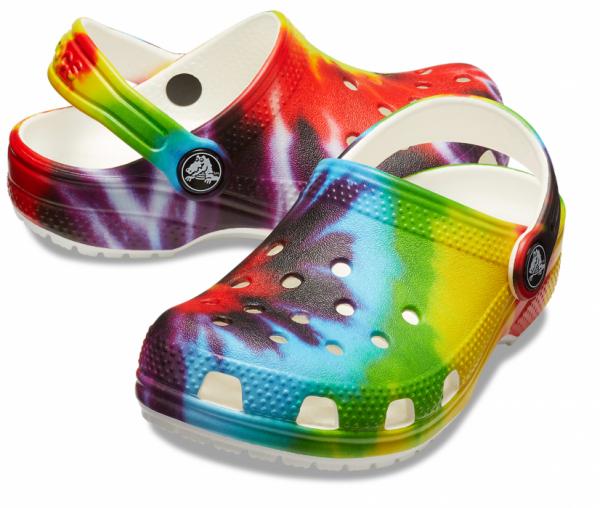 Kids Classic TieDye Graphic Clog