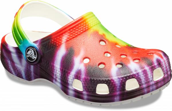 Kids Classic TieDye Graphic Clog