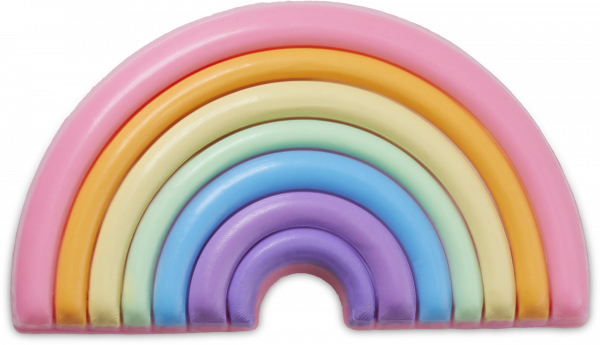 Puffy Rainbow Pool Float