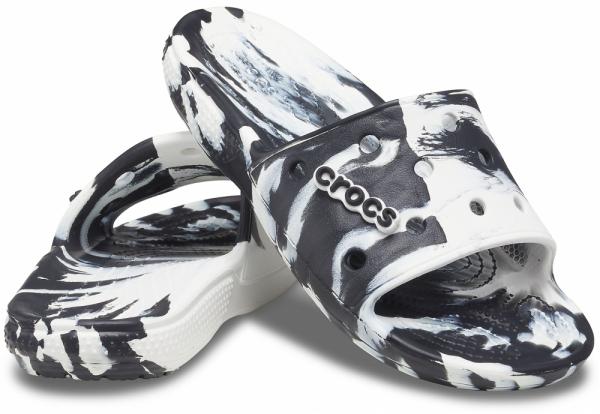 Classic Crocs Marbled Slide