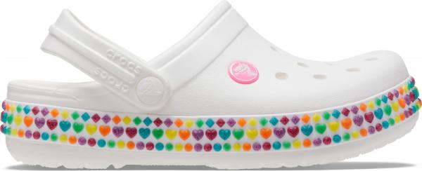 Kids Crocband Gem Band Clog