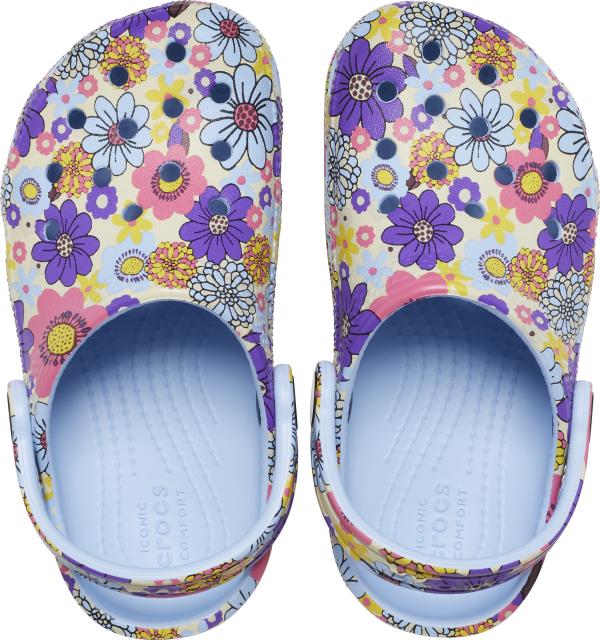 Toddler Classic Retro Floral Clog