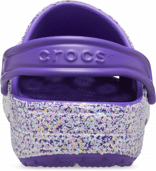 Kids Classic Glitter Clog