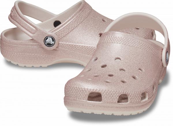 Kids Classic Glitter Clog