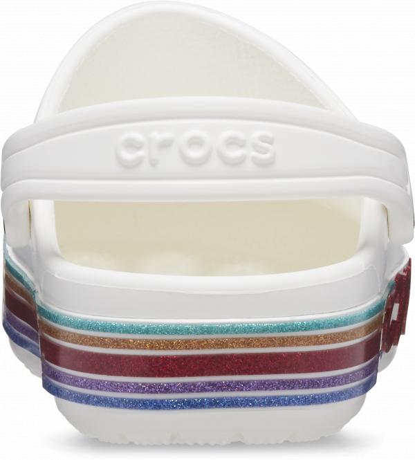 Kids’ Bayaband Rainbow Glitter Clog