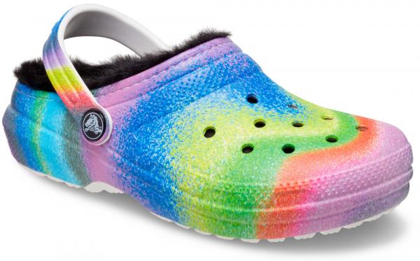 Kids Classic Lined Spray Dye Clog