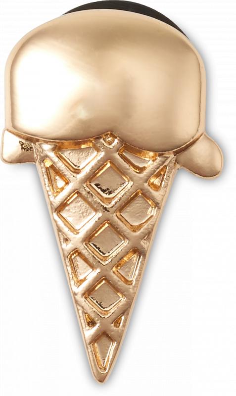 Gold Ice Cream Cone