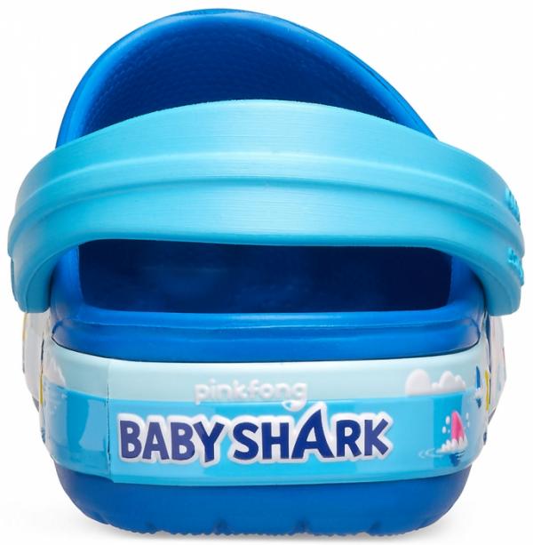 Kids Crocs Fun Lab Baby Shark Band Clog