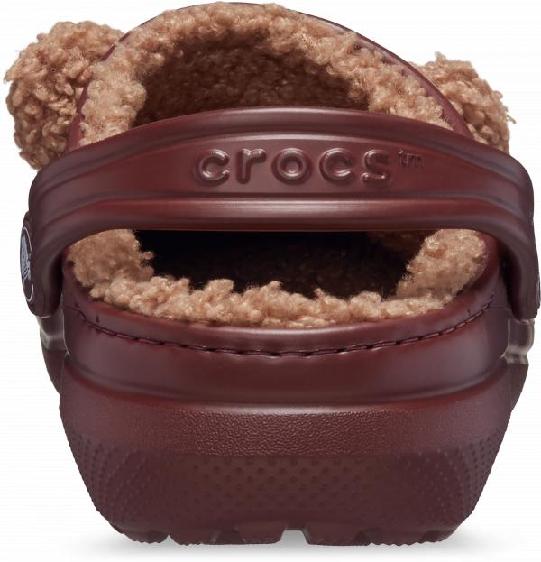 Toddler Classic Lined Brown Bear Clog