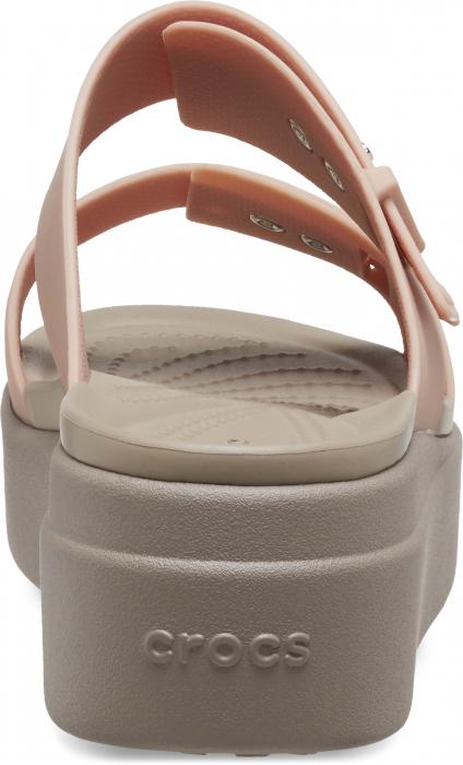 Womens Crocs Brooklyn Sandal Low Wedge