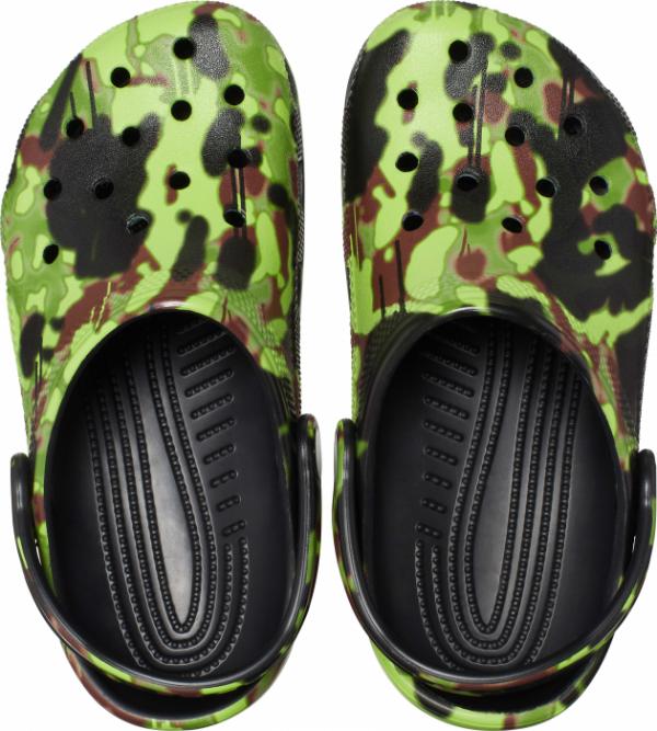 Kids Classic Spray Camo Clog