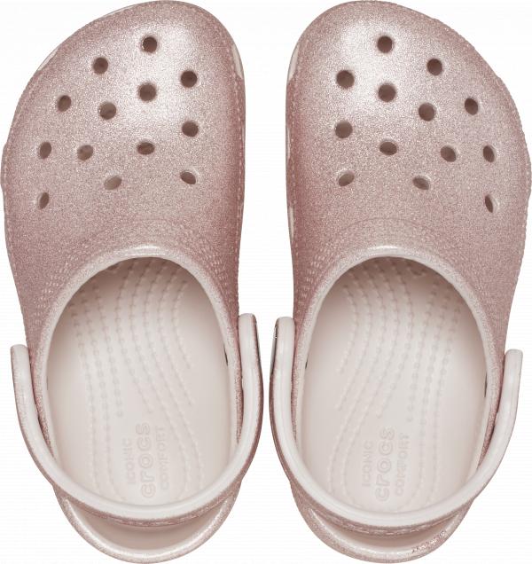 Toddler Classic Glitter Clog